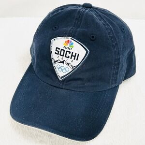 NBC Sochi 2014 Olympics Hat Cap Adjustable Strapback Blue Sports‎ Outdoors